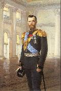 Lipgart, Earnest Emperor Nicholas II oil painting